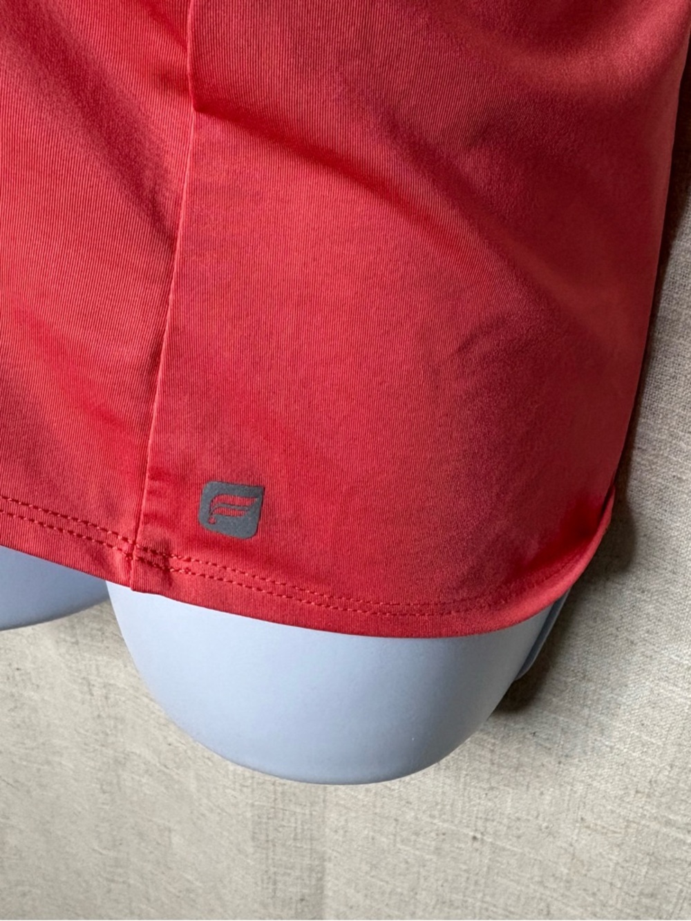 Fabletics Peggy Racerback Workout Tank Top Coral Pink - Size S - Picture 3 of 5